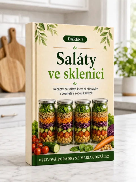 Obálka e-knihy Saláty ve sklenici